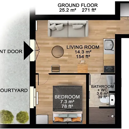 公寓 La Maison Kleber - Luxury Apartments, Champs-elysees - Eiffel Tower *