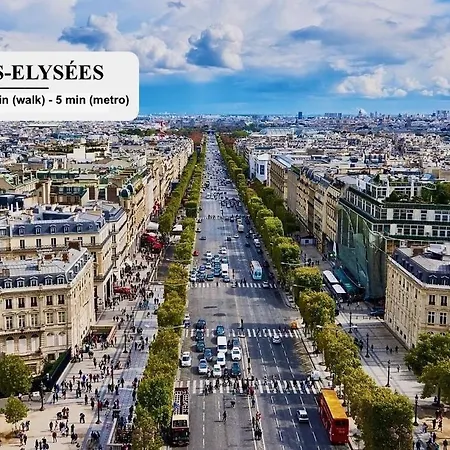 Apartamento La Maison Kleber - Luxury Apartments, Eiffel Tower - Champs-elysees