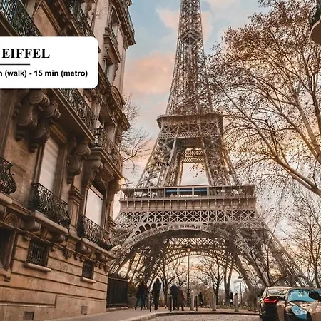 Apartamento La Maison Kleber - Luxury Apartments, Eiffel Tower - Champs-elysees